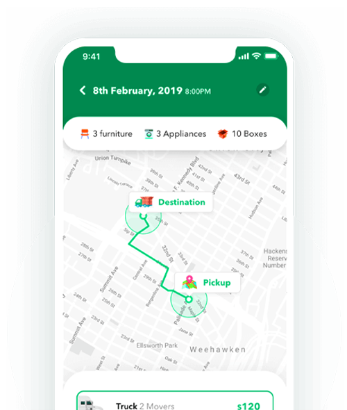 On-Demand Movers and Transportation App
